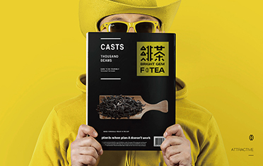 银川绯茶品牌设计